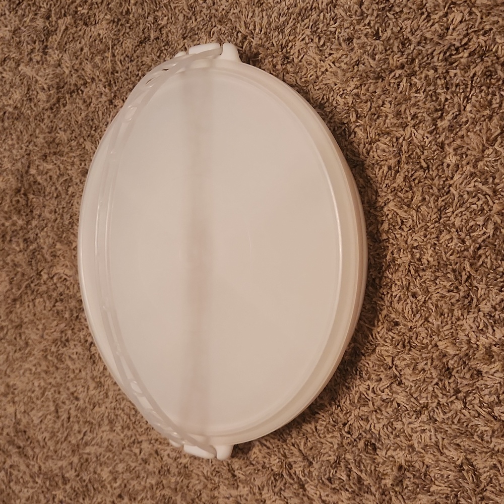 Vintage Tupperware Relish Tray with Handle